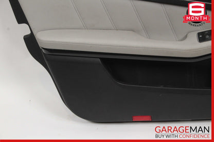 10-13 Mercedes W212 E500 E350 Front Left Interior Door Panel Cover Assembly Grey