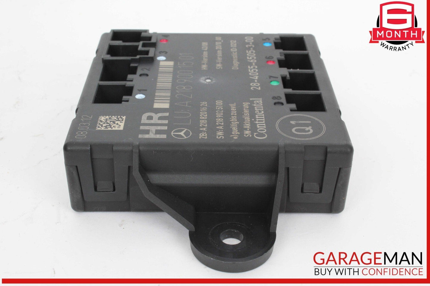 08-18 Mercedes W218 CLS550 C300 E550 Rear Right Side Door Control Module Unit