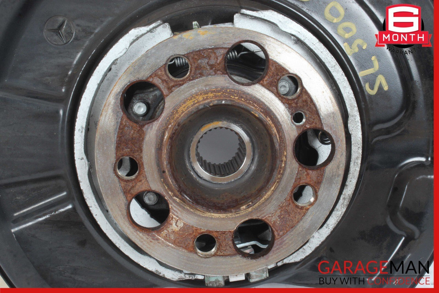 03-12 Mercedes R230 SL55 AMG Rear Left Side Wheel Spindle Knuckle Hub Bearing