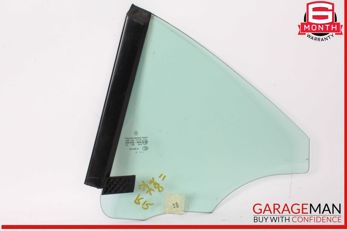 05-11 Mercedes R171 SLK300 SLK280 Rear Right Side Quarter Window Glass OEM