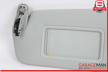 09-17 Audi Q5 A4 A5 S4 S5 Front Left Driver Side Sun Visor Gray 8U0857551F OEM