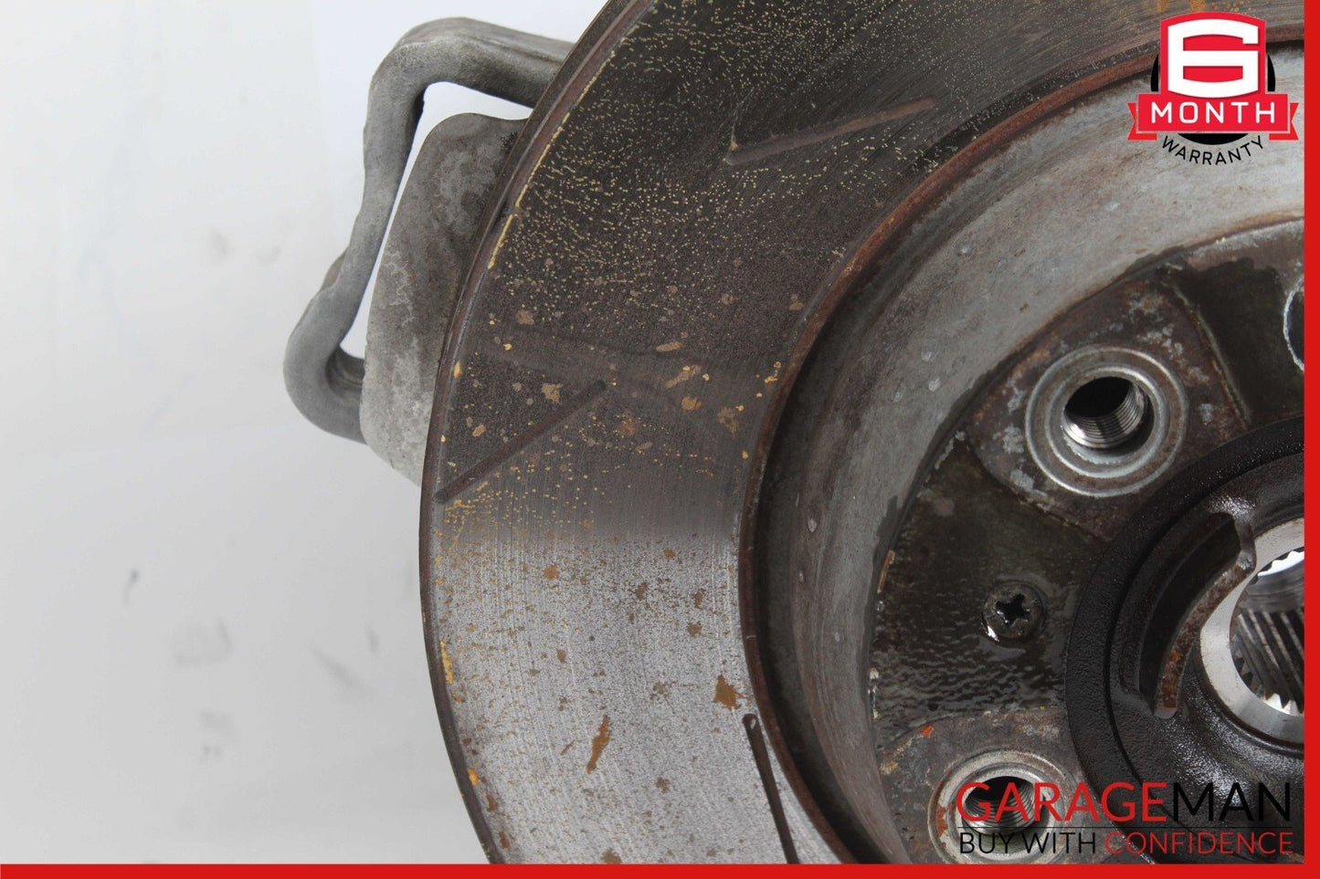 10-16 Porsche Panamera 970 Rear Right Spindle Knuckle Brake Rotor Disc Caliper