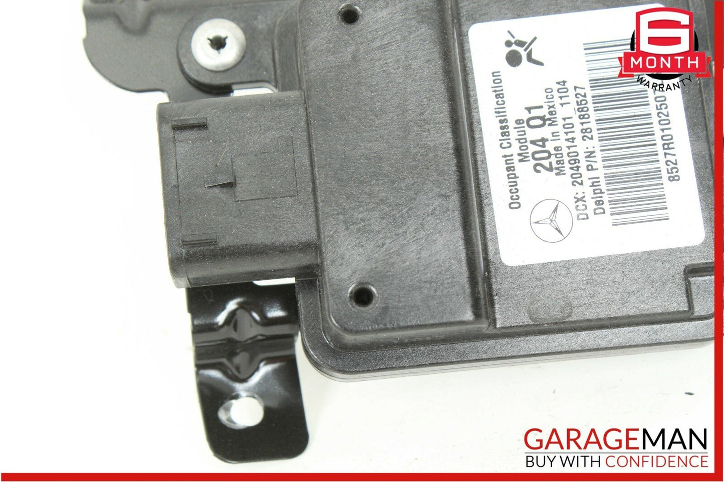 08-11 Mercedes W204 C350 C300 Front Right Seat Occupancy Sensor Mat SRS Module