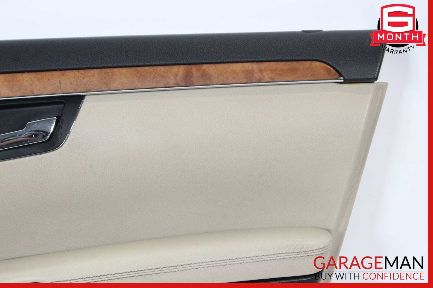 07-09 Mercedes W221 S550 Front Right Side Interior Door Trim Panel Anthracite