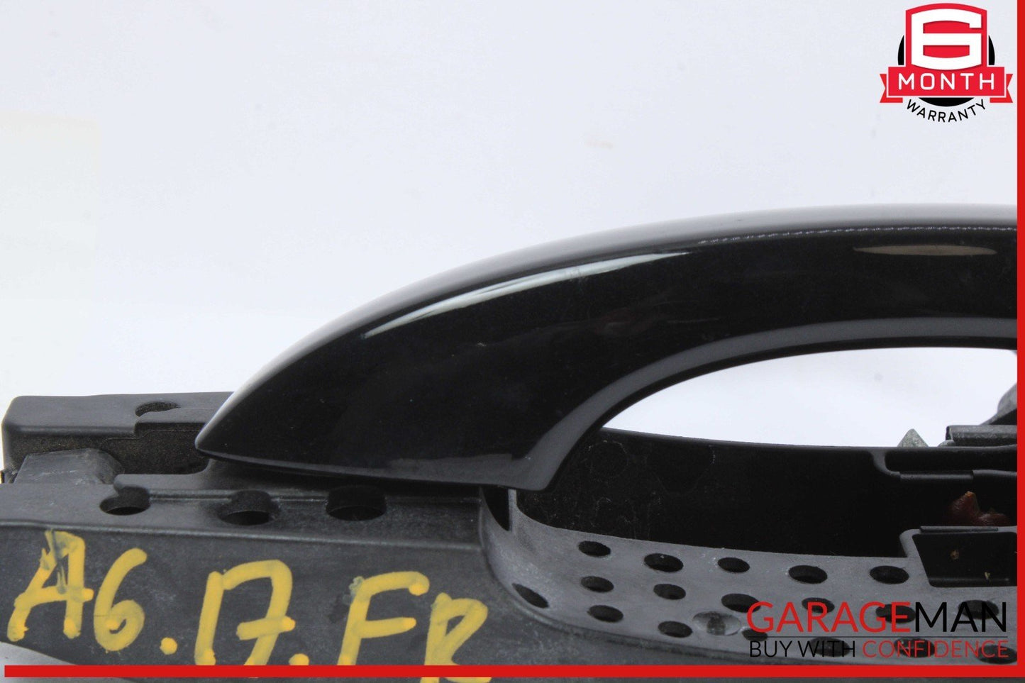 12-18 Audi A6 A7 Right Passenger Side Exterior Door Handle Black 4H0837886 OEM