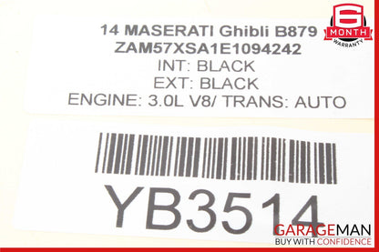 14-17 Maserati Ghibli Dash Dashboard Instrument Panel Analog Clock Assembly OEM