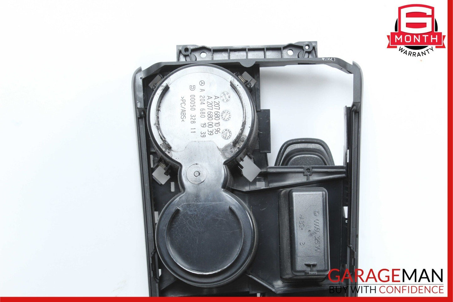 08-14 Mercedes W204 C250 Center Console Arm Rest Cup Holder Tray Compartment OEM