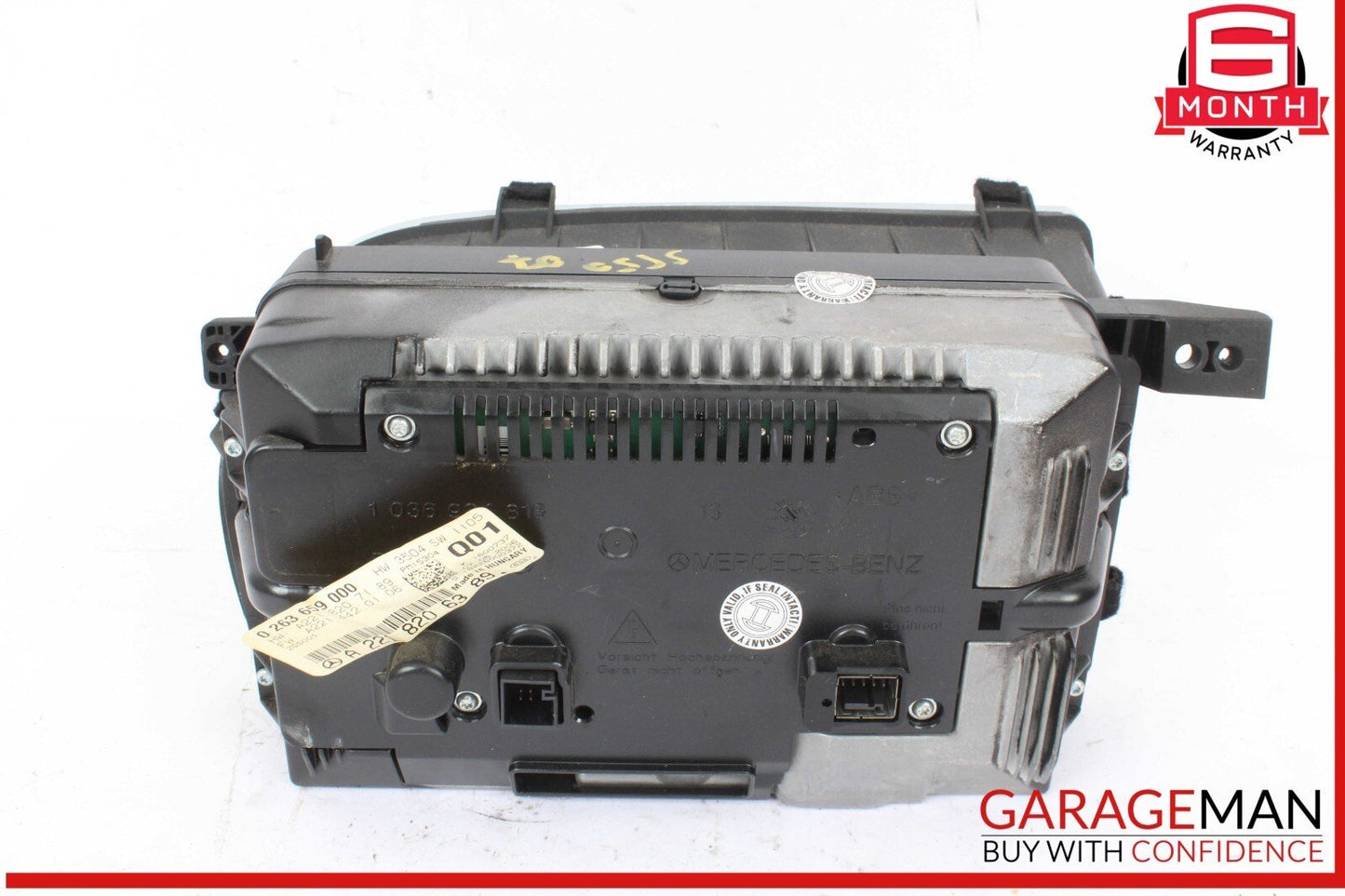 07-10 Mercedes W221 S550 Navigation Information Display Screen Monitor OEM