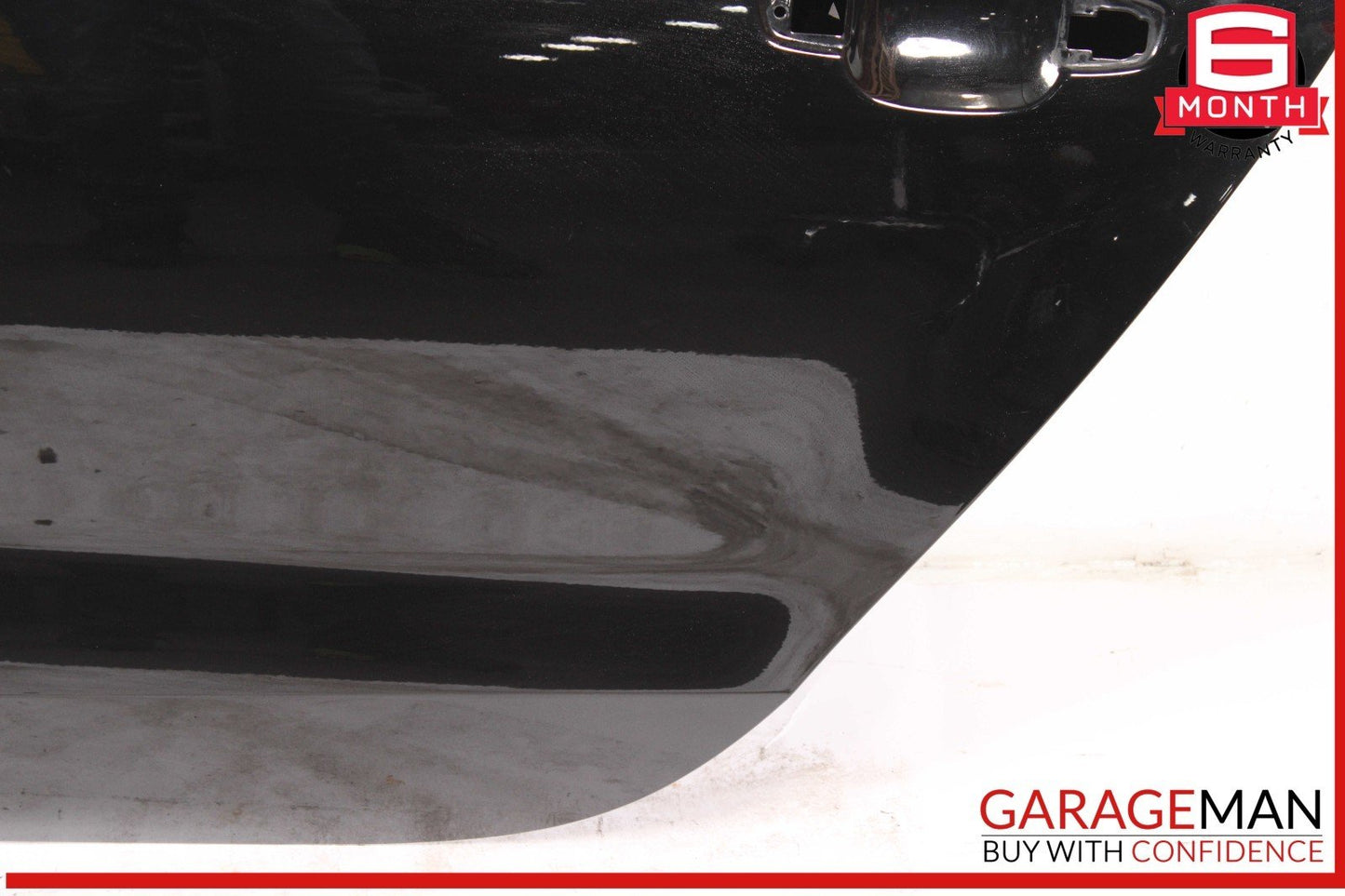 12-18 Audi A7 RS7 S7 Rear Left Driver Side Door Shell Panel Black OEM