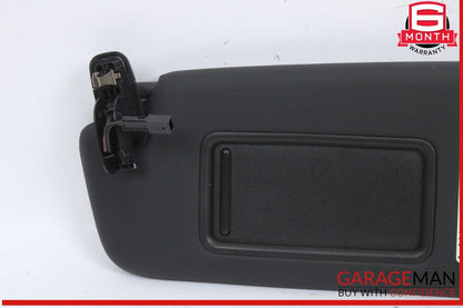14-17 Audi SQ5 Q5 Front Left Driver Side Sun Visor Sunvisor Black 8U0857551F OEM