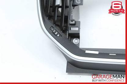 14-17 Maserati Ghibli Center Dash Display Bezel Frame Air Vent Grille Trim Cover