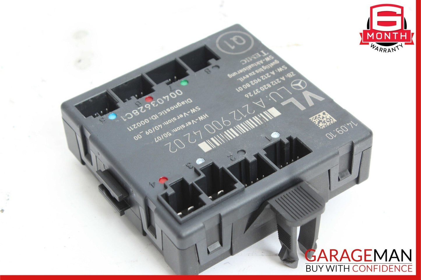 08-18 Mercedes E350 E400 C250 SLK350 Front Left Side Door Control Module OEM