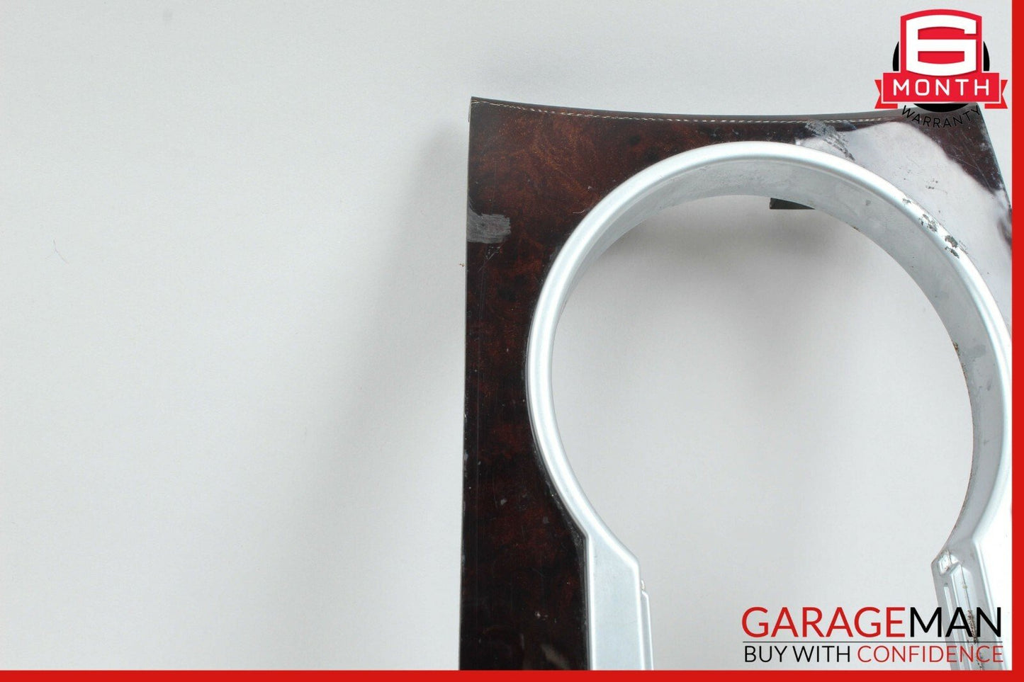 06-12 Mercedes GL450 ML450 Center Console Cup Holder Trim Panel Cover Bezel Wood