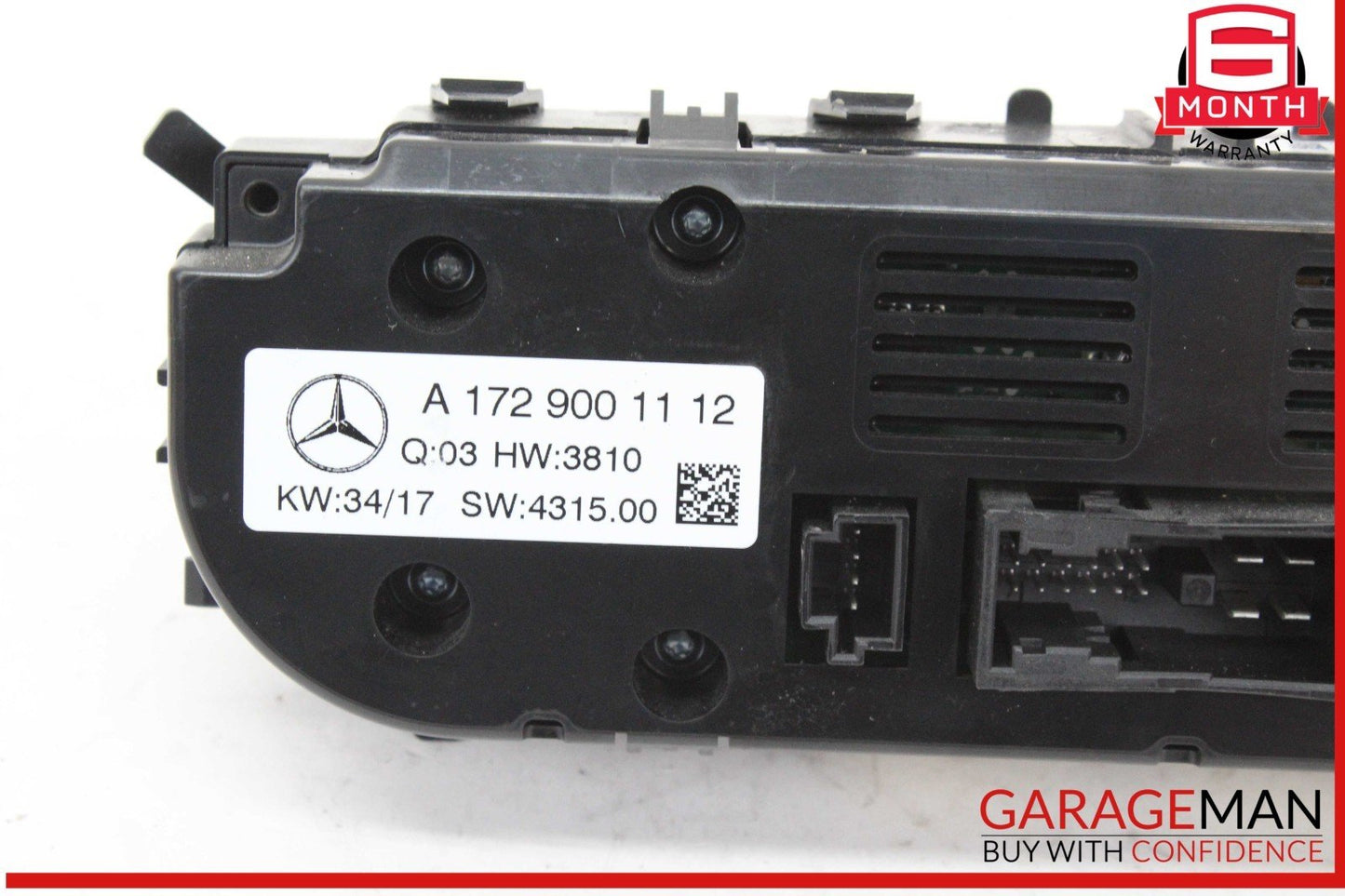 13-20 Mercedes R172 SLC300 SLK350 SLK300 AC A/C Heater Climate Control OEM