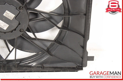 08-20 Mercedes W212 E350 C250 Engine Radiator Cooling Fan Motor Shroud Assy OEM