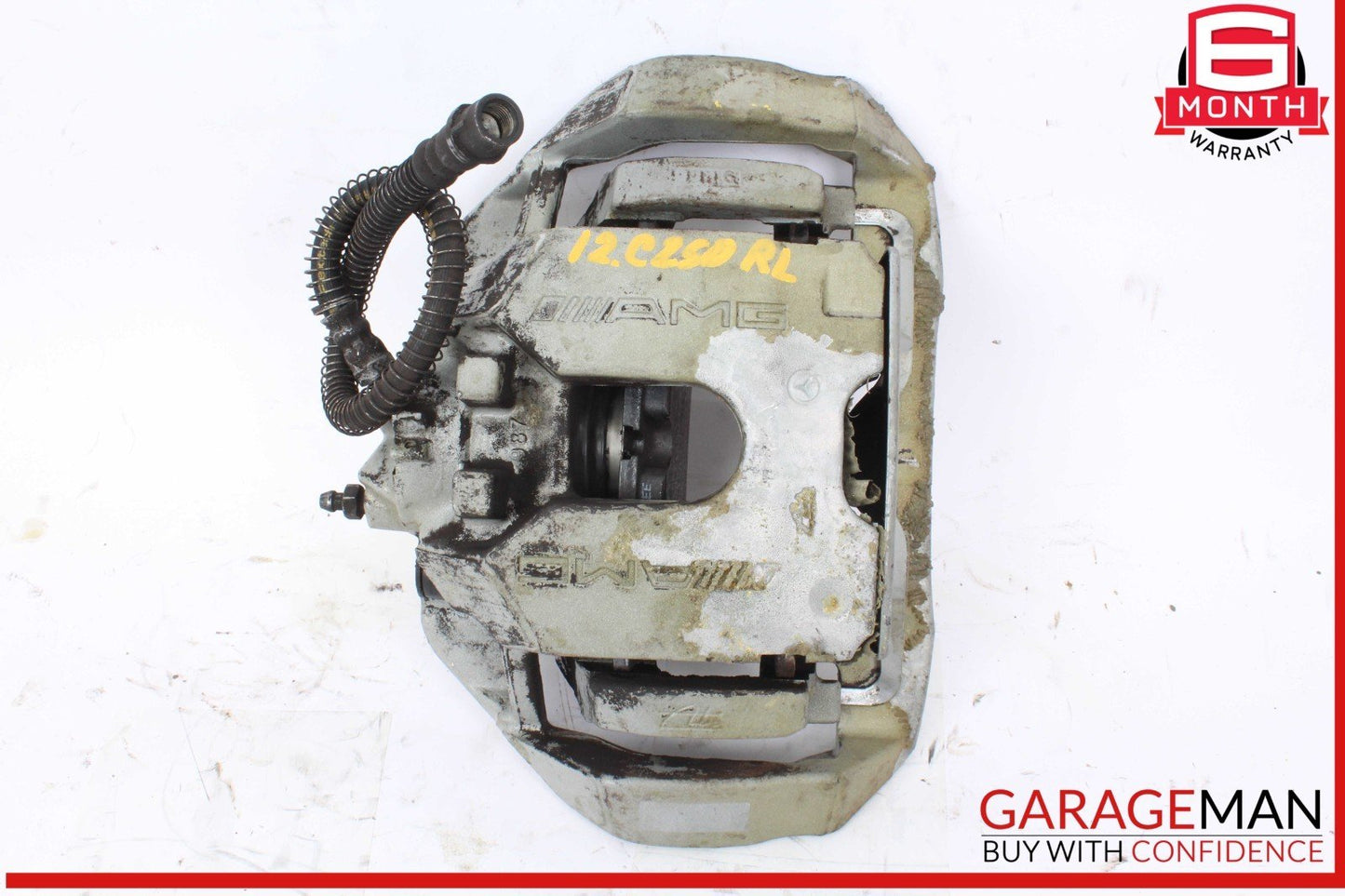 07-14 Mercedes W221 S63 CL63 CL65 AMG Rear Left And Right Brake Caliper Set OEM