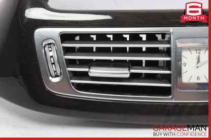 12-18 Mercedes W218 CLS500 Front Dash Trim Bezel Air Vent Cover Assy Walnut OEM
