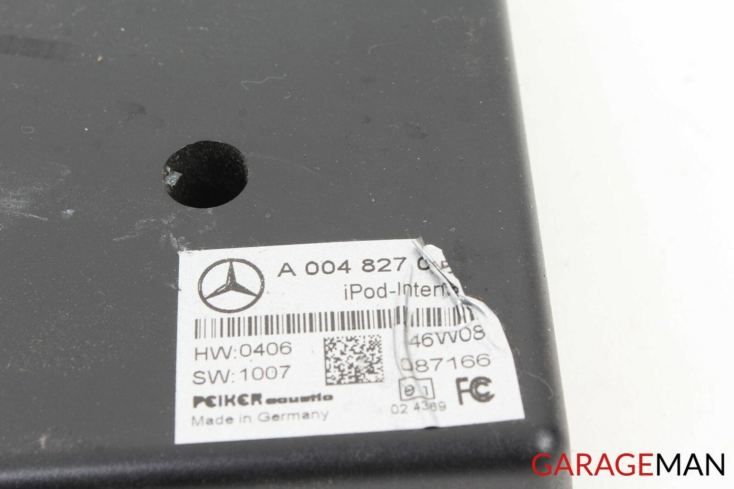 08-11 Mercedes W204 C63 AMG iPod Interface Computer Control Module 0048270345