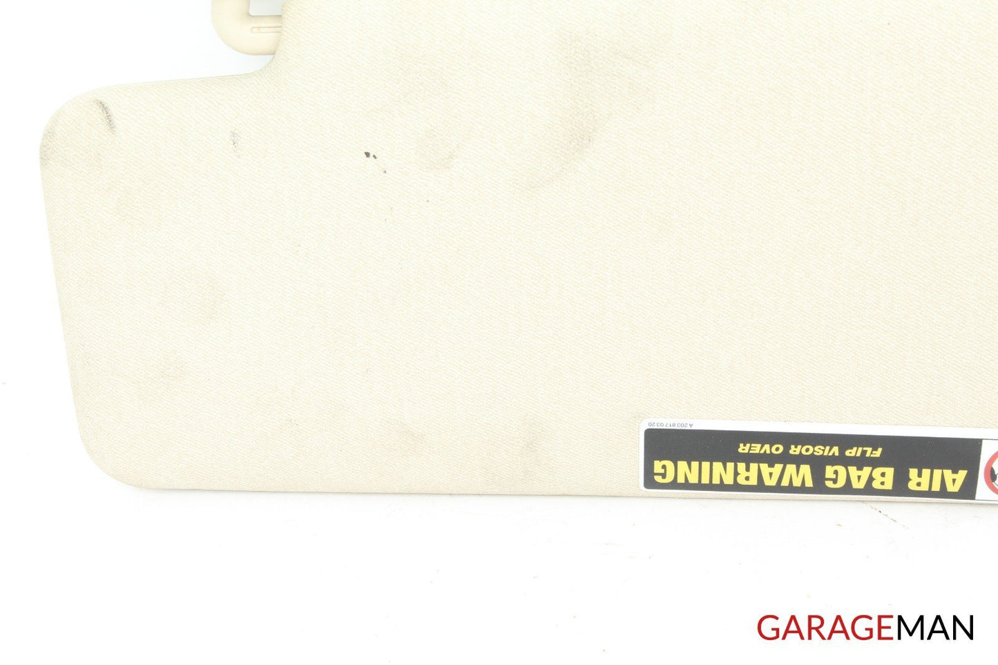 98-02 MERCEDES W210 E320 FRONT RIGHT PASSENGER SIDE SUNVISOR SUN VISOR A116 OEM