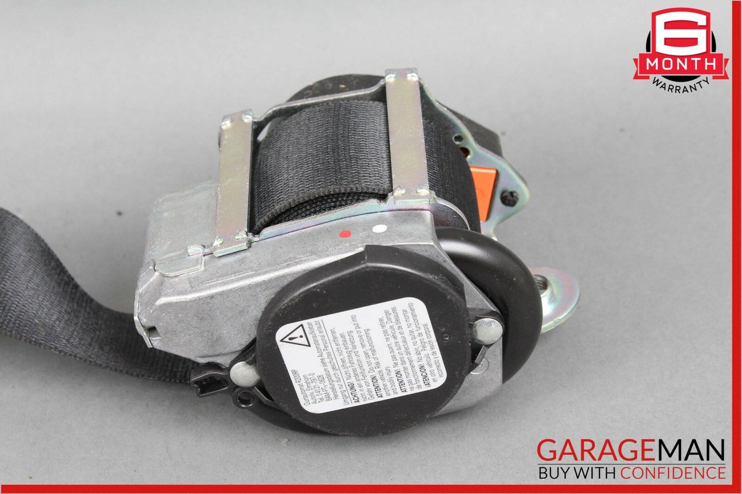 14-17 Maserati Ghibli Front Right Side Seatbelt Seat Belt Retractor Black OEM
