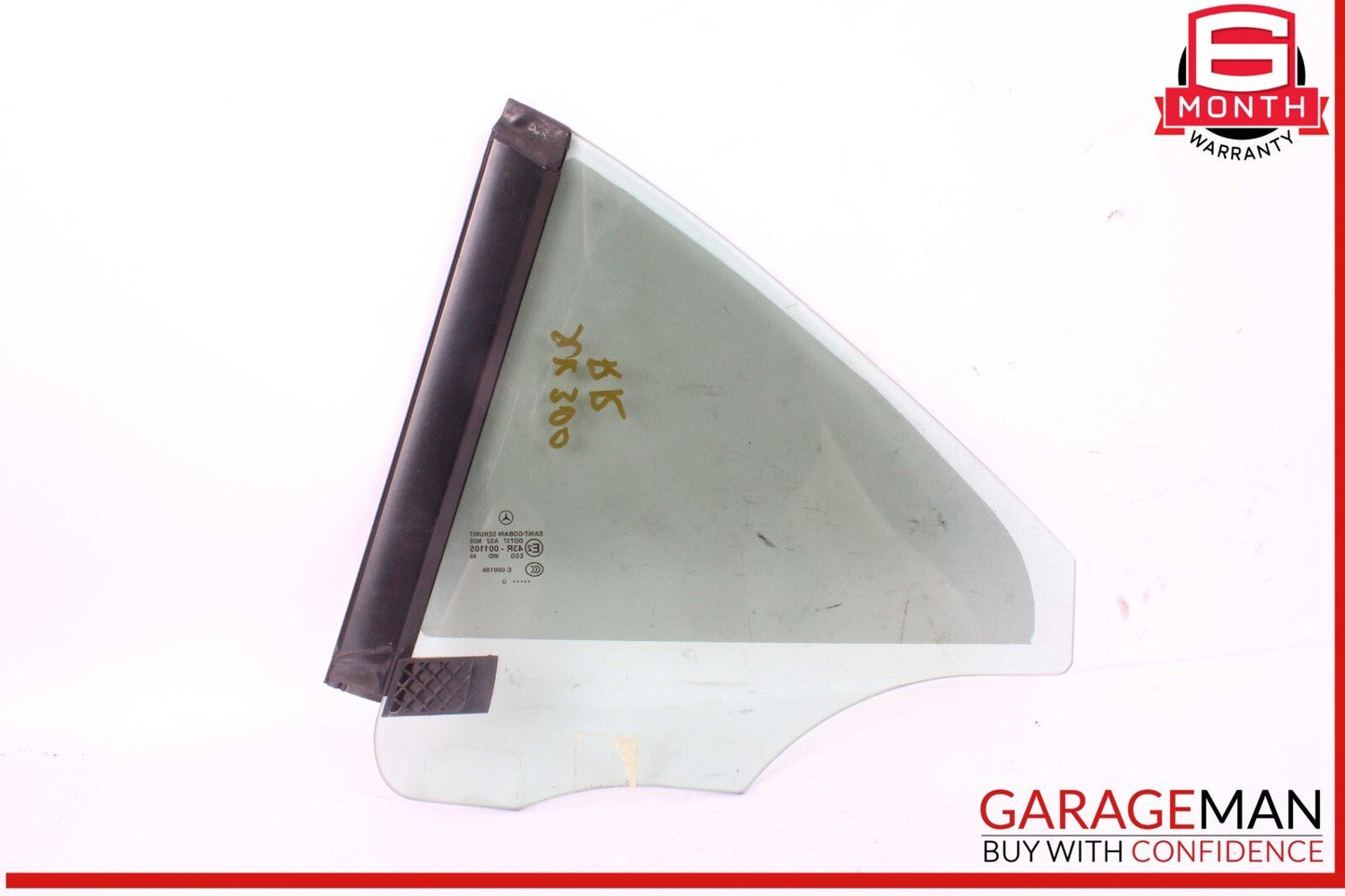 05-11 Mercedes R171 SLK300 SLK280 Rear Right Side Quarter Window Glass OEM