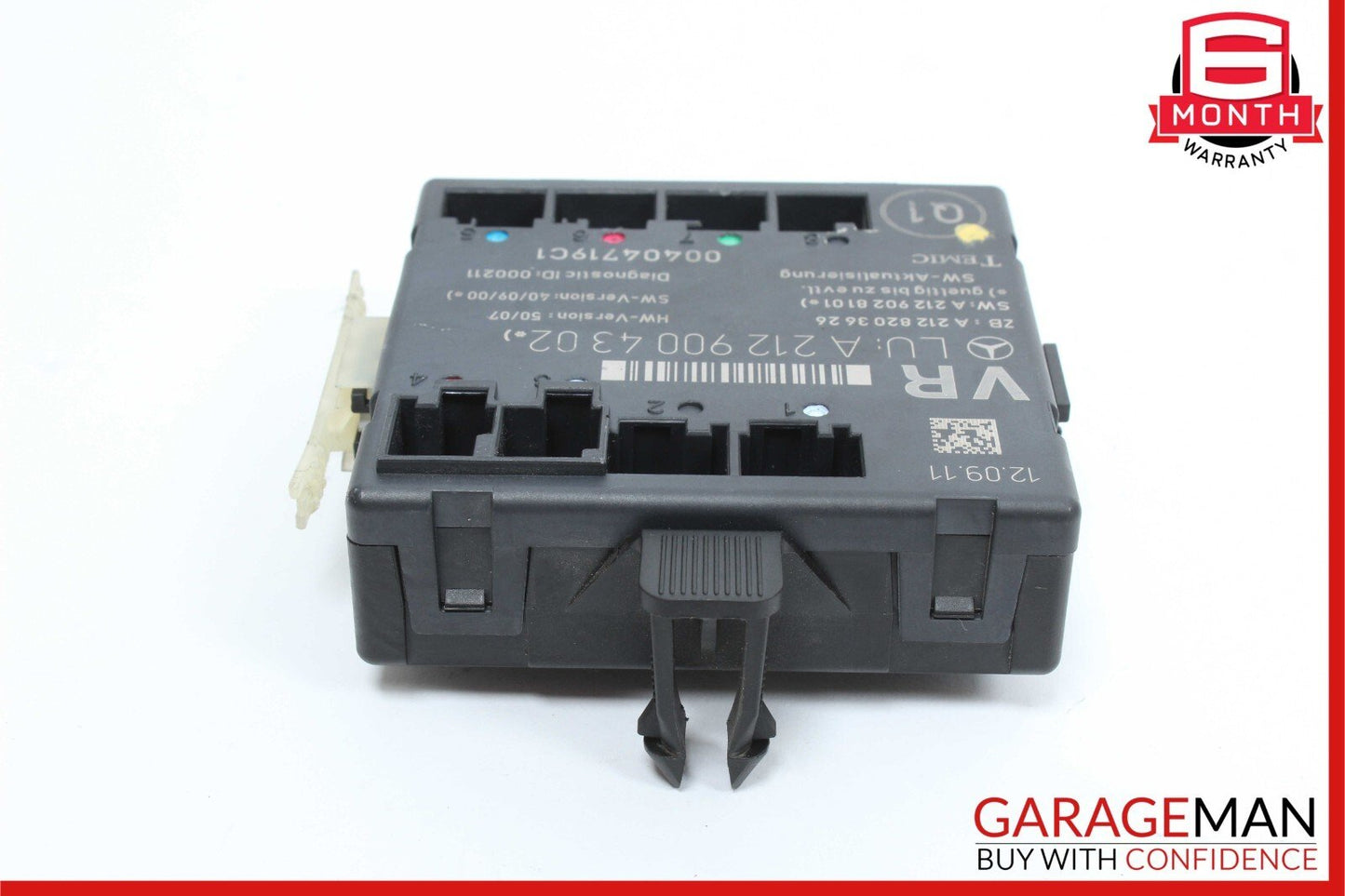 08-18 Mercedes C250 E350 CLS550 Front Right Side Door Control Module Unit