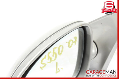 07-09 Mercedes W221 S550 Front Left Driver Side Mirror Door Rear View Silver OEM