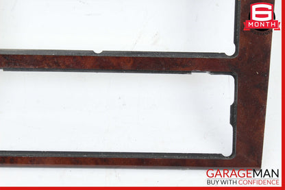 96-03 Mercedes W210 E300 E320 Center Console Dash Trim Switch Hazard Wood OEM