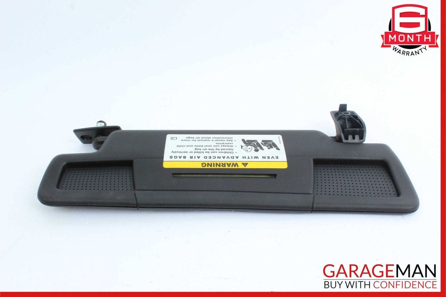 05-11 Mercedes R171 SLK350 Front Right Side Sun Visor Sunvisor Shade Black OEM