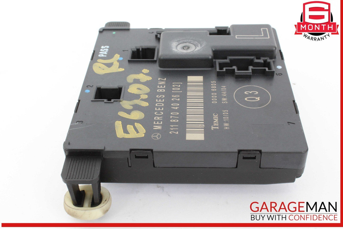 03-09 Mercedes W211 E63 AMG E500 Rear Left Driver Side  Door Control Module OEM
