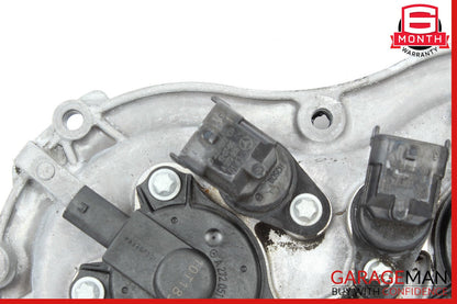 06-13 Mercedes W221 S550 Front Right Engine Timing Chain Cover Plate OEM