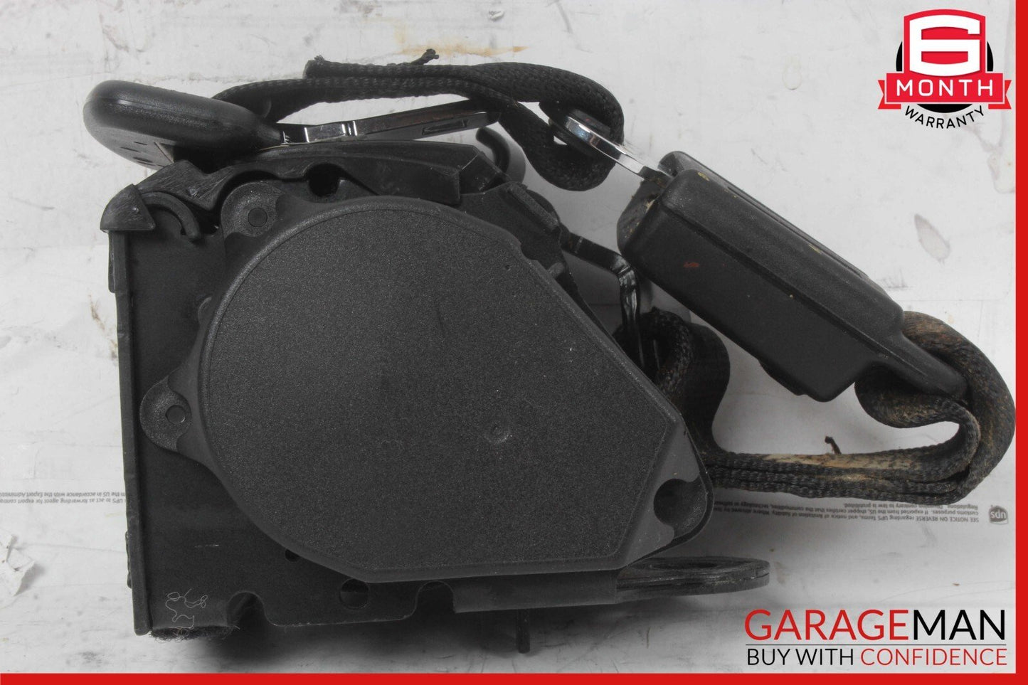 12-18 BMW F30 320i 328i Rear Center Seatbelt Seat Belt Retractor OEM