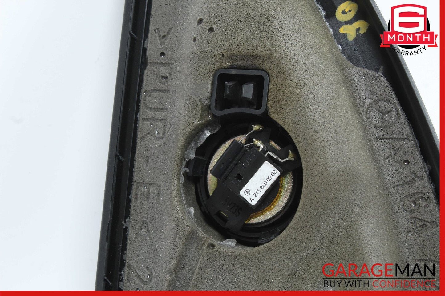 06-12 Mercedes W164 ML500 ML550 Speaker Door Mirror Cover Front Right Side OEM