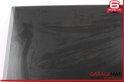 11-18 Porsche Cayenne 958 Hybrid S Rear Left Driver Side Door Window Glass OEM