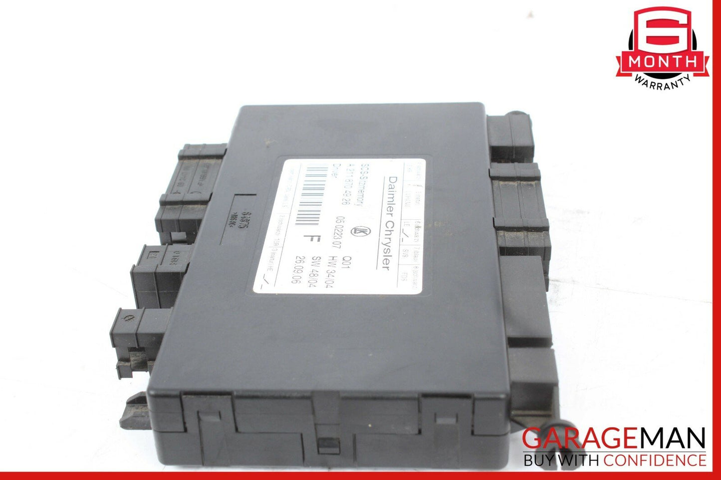 03-11 Mercedes W211 E350 Front Left Side Under Seat Control Controller Module