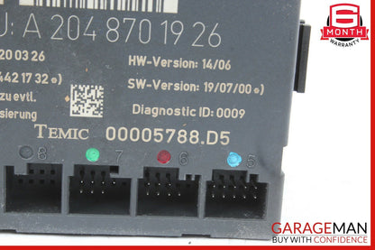 08-14 Mercedes W204 C250 C300 Front Left Side Door Control Module OEM
