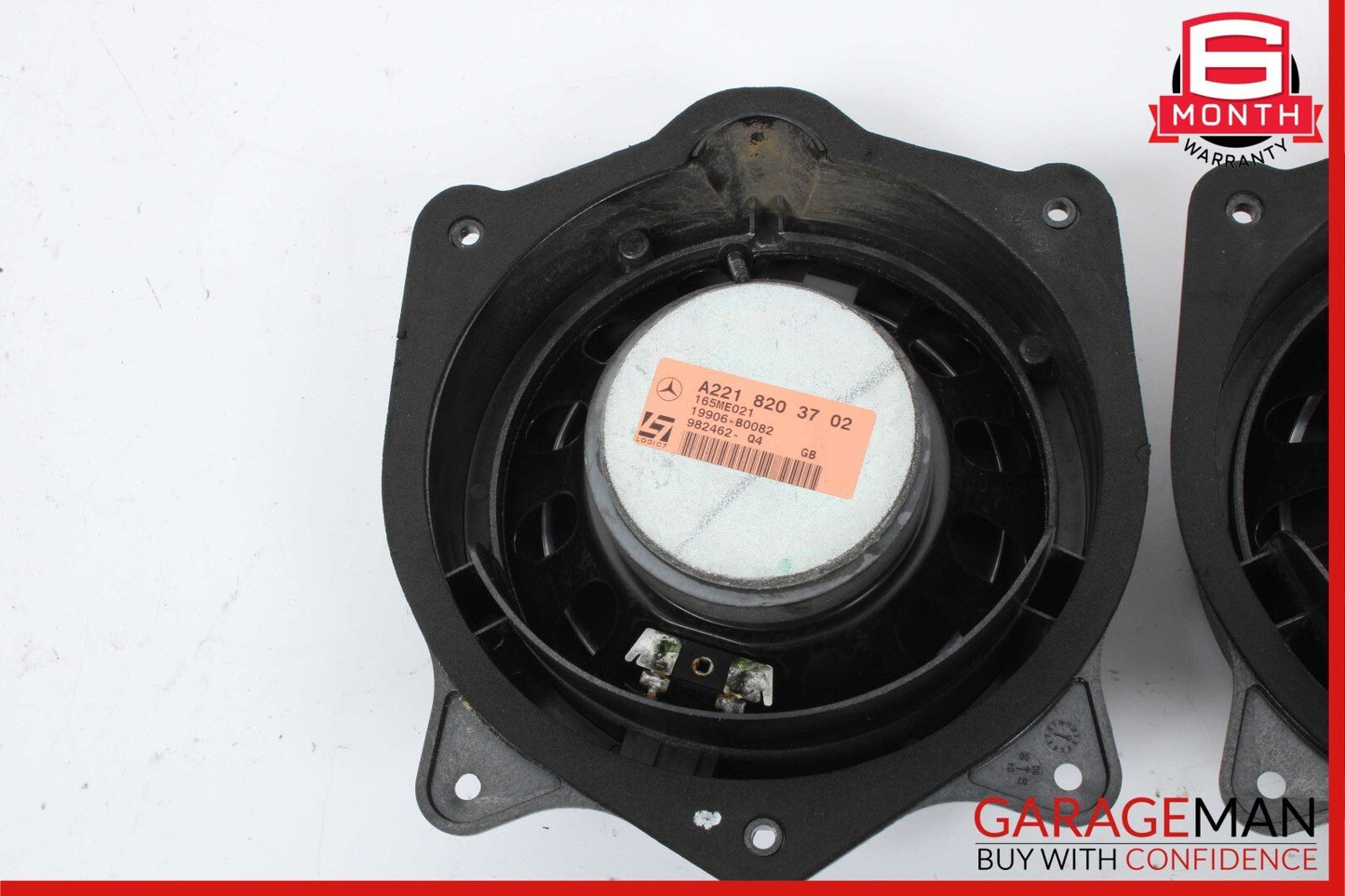 07-09 Mercedes W221 S550 Rear Left & Right Door Audio Sound Speaker Set of 2 OEM