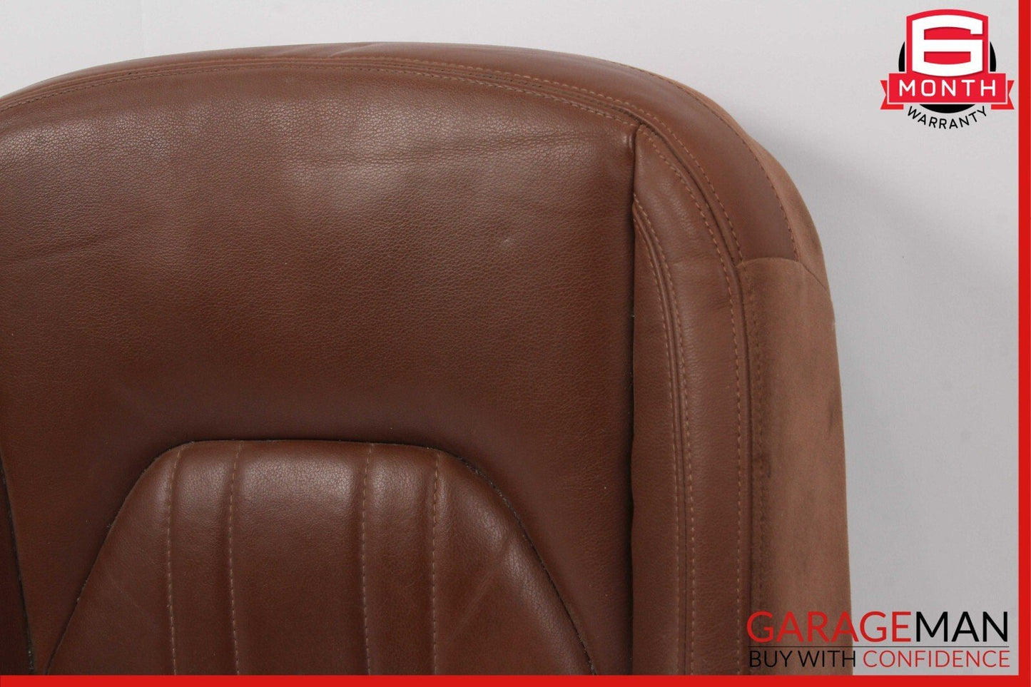 14-17 Maserati Ghibli M157 Front Left Side Lower Bottom Seat Cushion Cover Brown