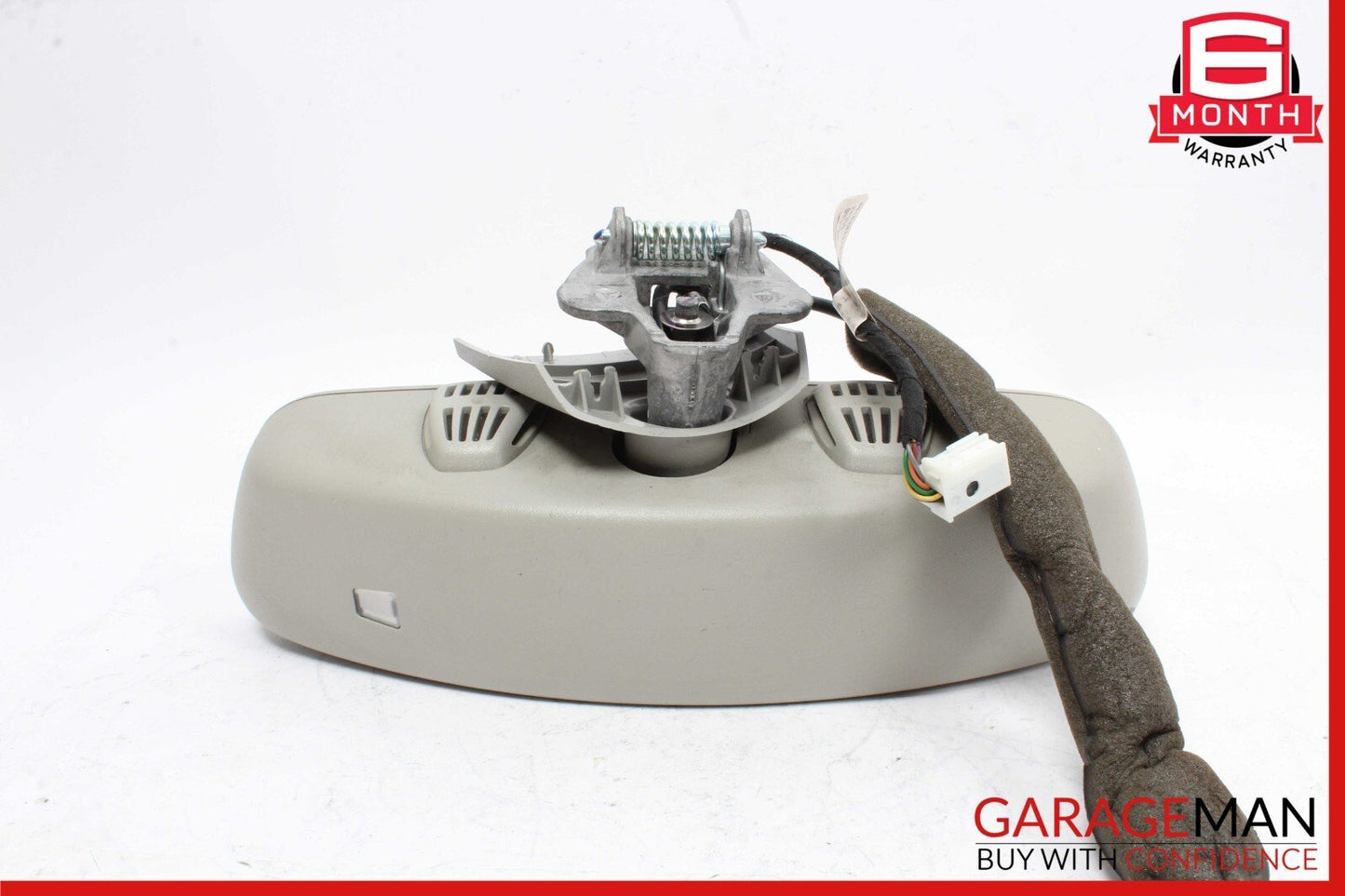 10-16 Mercedes W204 C250 C300 E250 E400 Top Upper Interior Rear View Mirror Grey