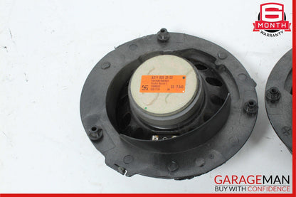 07-09 Mercedes W211 E320 E500 Rear Left & Right Side Door Audio Sound Speakers
