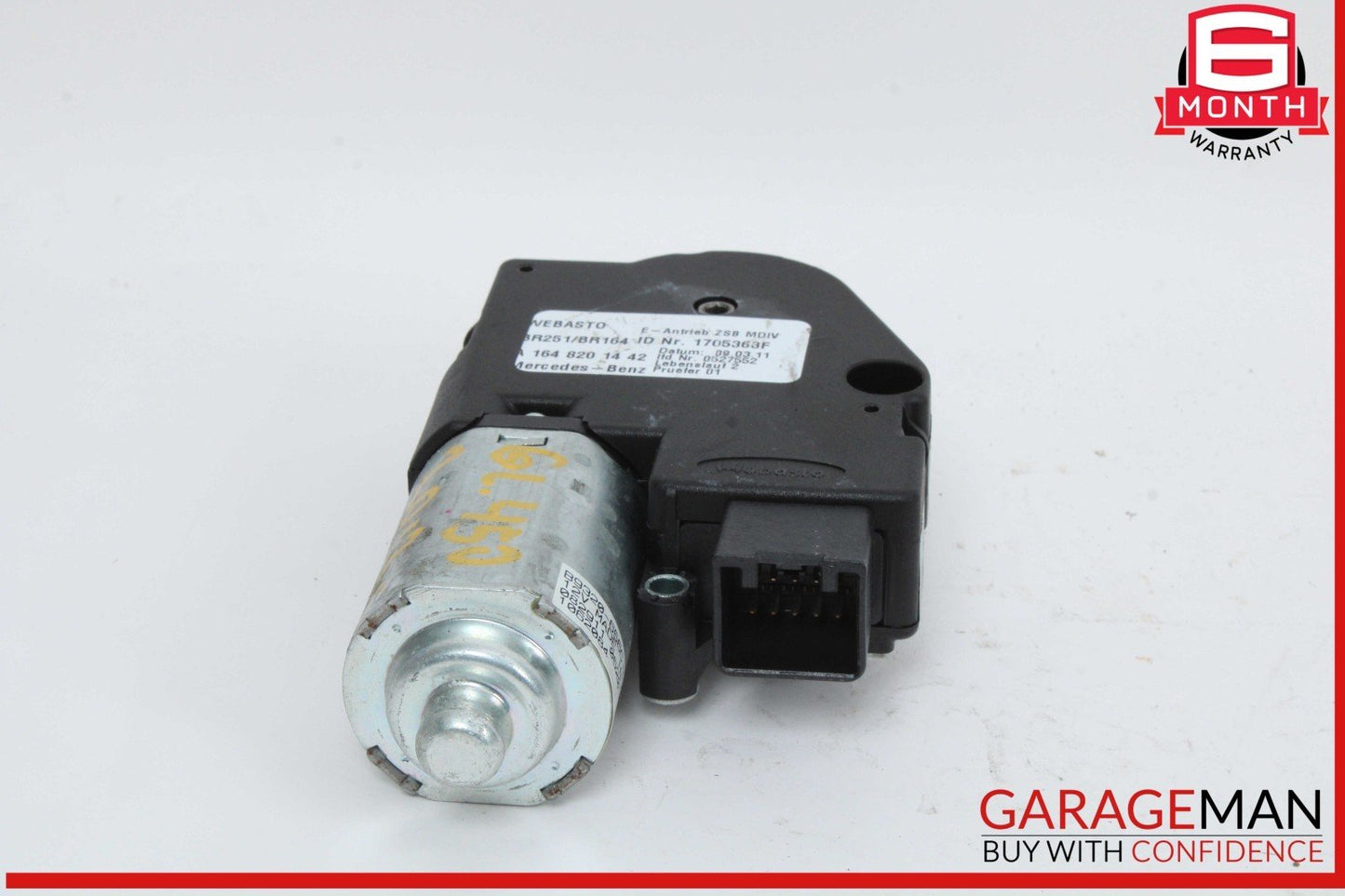 06-13 Mercedes X164 GL450 R350 Panoramic Sunroof Sun Roof Motor 1648201442 OEM