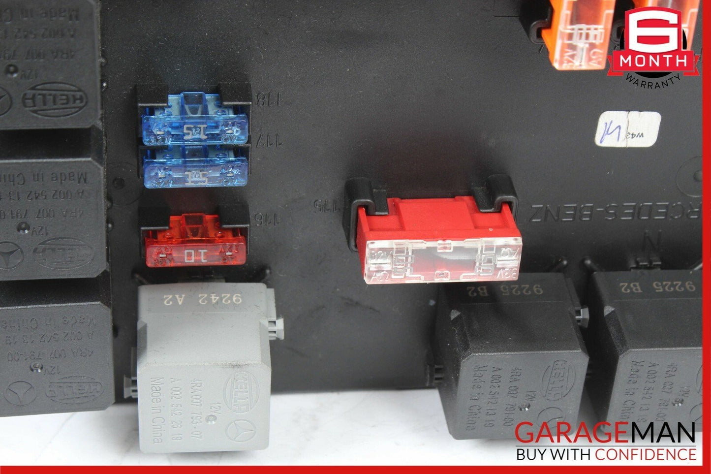 10-13 Mercedes W221 S400 S550 S63 AMG Rear Sam Fuse Relay Box Control Module
