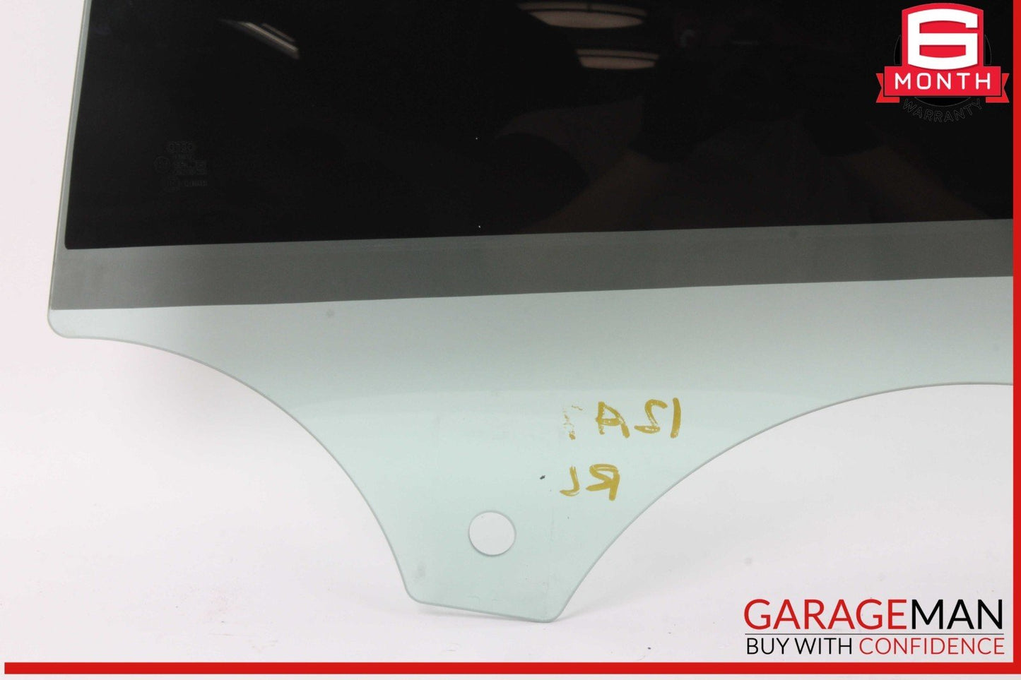 12-18 Audi A7 Rear Left Driver Side Door Window Auto Glass OEM