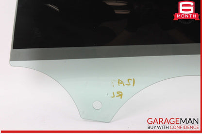 12-18 Audi A7 Rear Left Driver Side Door Window Auto Glass OEM