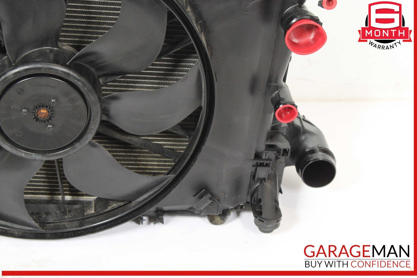 12-14 Mercedes W212 E550 C250 Engine Radiator Condenser Cooling Fan Motor Assy
