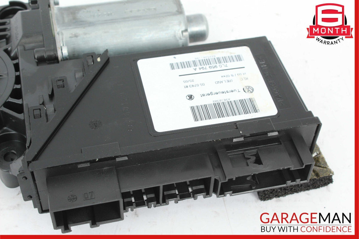 03-10 Porsche Cayenne S 955 957 Rear Right Side Door Window Regulator Motor OEM