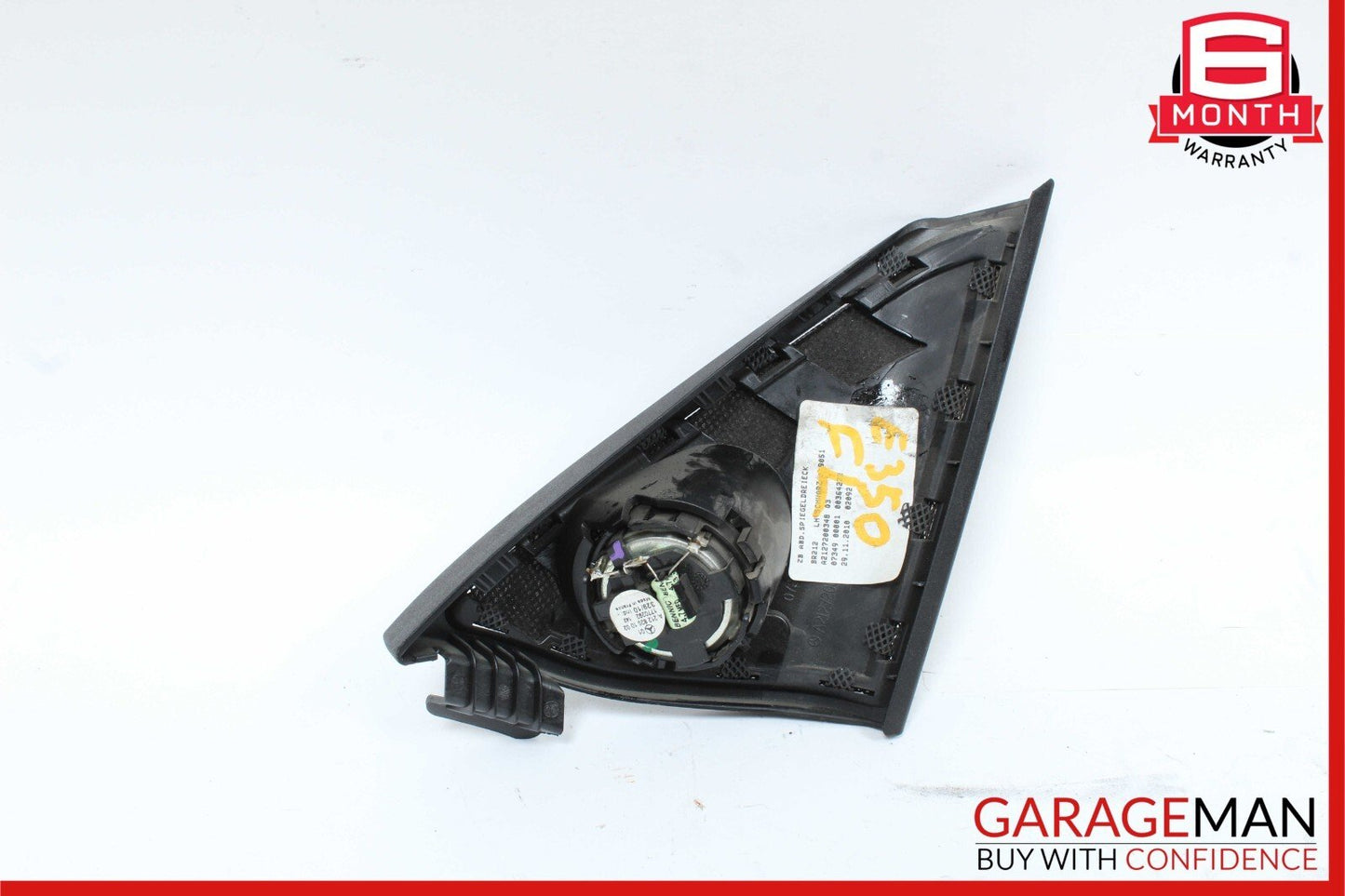 10-16 Mercedes W212 E350 Front Left Side Door Panel Tweeter Speaker Cover OEM