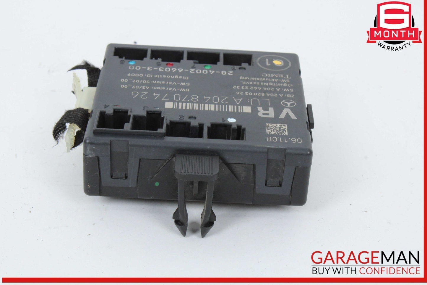 08-18 Mercedes W204 C300 C250 E400 Front Right Side Door Control Module OEM