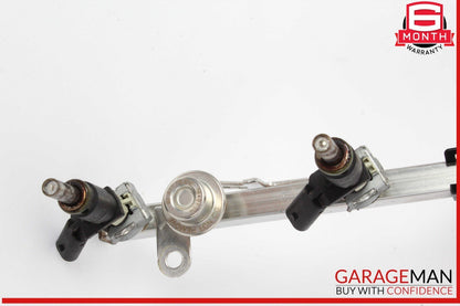 05-12 Mercedes W204 C300 E350 SLK300 Fuel Injector Rail w/ Fuel Injectors OEM