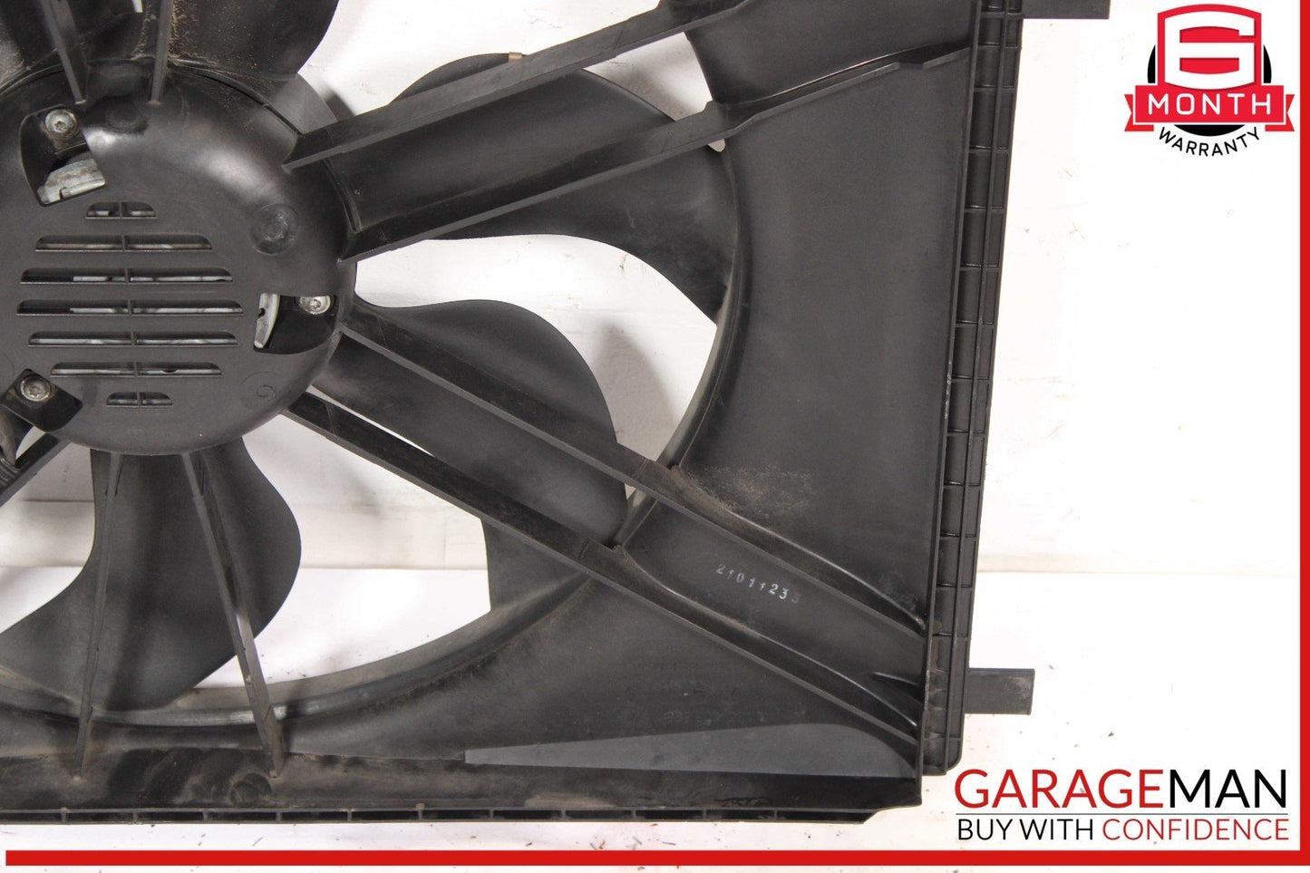 08-20 Mercedes W204 C250 E350 Engine Radiator Cooling Fan Motor Shroud Assy OEM